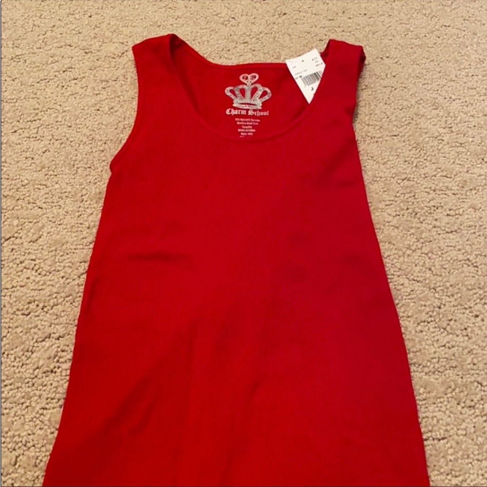 NEW Girls Charm School Tank Top